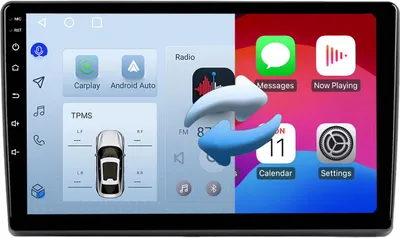 Produktbild von Android Autoradio 9 Zoll 64GB für Fiat Ducato, Citroen Jumper und Peugeot Boxer (2007–2025) Wohnmobil/Camper mit CarPlay & Android Auto Navigation & Bluetooth