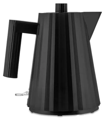 Productafbeelding van Alessi MDL06 waterkoker, verkrijgbaar in zwart, grijs, rood en wit, met kunststof behuizing, inhoud 1,7 liter