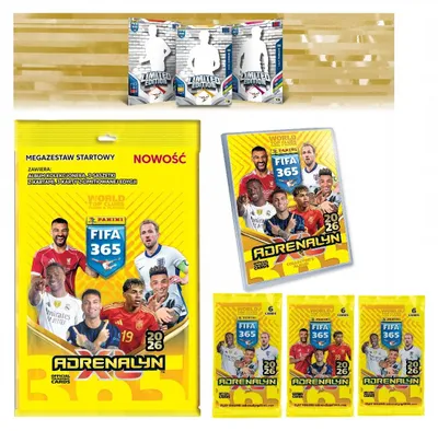 Immagine prodotto di Ferry Panini Fifa Adrenalyn Xl 2026 Mega Starter Kit