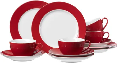 Obrázek produktu pro Kaffeeservice 12 tlg. Dvojitá hniloba