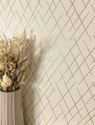 Produktbild von NEWROOM Tapete Saira Beige Vliestapete - Modern Linien Striche  Germany