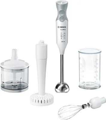 Immagine prodotto di Bosch Frullatore Ad Immersione MSM66155 Grigio Bianco 600 W