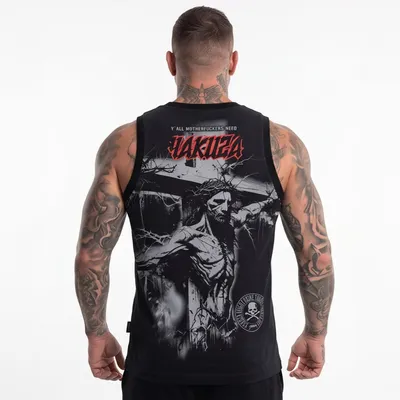 Obrázok produktu pre Pánske tielko Yakuza Nailed Slim, čierne, M