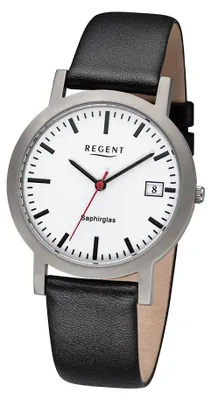 Produktbild von REGENT Herrenuhr F1108 Titan Quarzwerk