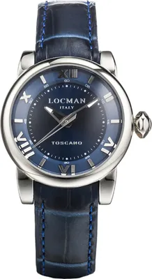 Produktbild von 0595V05-00BLPSB Italy Uni Toscano blau Ref. 0595 Locman