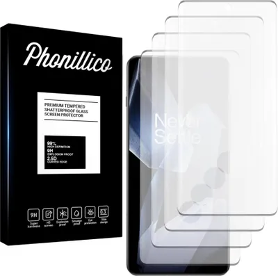 Immagine prodotto di Vetro temperato per OnePlus 13 [4 pezzi] Pellicola protettiva antigraffio resistente Phonillico®