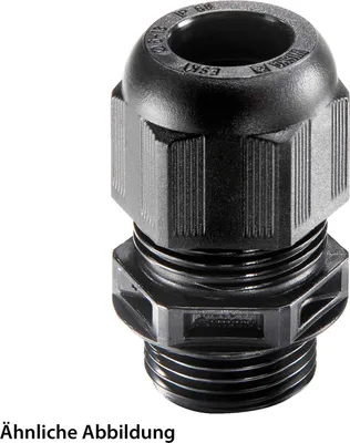 Produktbild von WISKA Kabelverschraubung ESKV 20 M20 schwarz 6-13mm 10066122