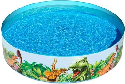 Image de Bestway® Fill 'n Fun™ Pataugeoire dinosaure, Ø 183 x 38 cm
