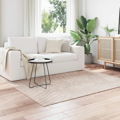 Produktbild von Bereichsteppiche PALMERAS Beige 120 x 120 cm Polyester
