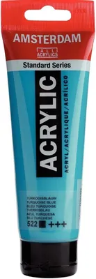 Zdjęcie produktu dla Amsterdam Standard Series Farba akrylowa Turquoise Blue 120 ml 1 szt.