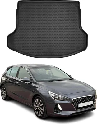 Obrázok produktu pre Rohož do batožinového priestoru pre Hyundai i30 Fastback 2019-2025 guma TPE