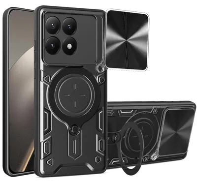 Obrázok produktu pre Techsuit - CamGuard Pro kryt s ochranou fotoaparátu pre Xiaomi 15T – čierny