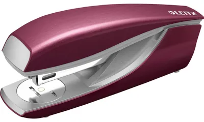 Produktbild von Leitz NeXXt 5562, 30 Blätter, Rot, Silber, 24/6, Metall, Kunststoff, 80 g/m², Oben