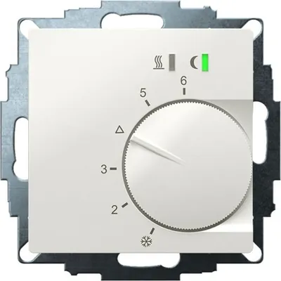 Image de Régulateur d'ambiance UP 5-30 °C, 230 V CA, sortie triac - Thermostat d'ambiance avec horloge 5...30 °C UTE 2500...