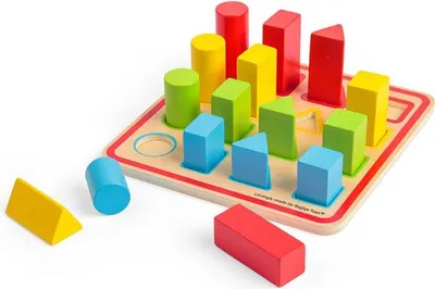 Produktbild von BigJigs Holzformpuzzle LernspielzeugHolz