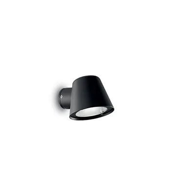 Produktbild von Modern Applique Gas Aluminium Schwarz 1 Licht Gu10