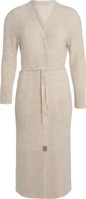 Produktbild von Knit Factory Gina Lange Strickjacke - Beige - 40/42