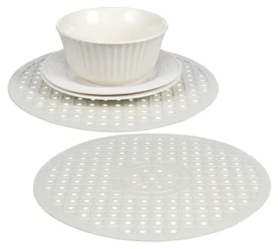 Image de Lot de 2 tapis de protection pour évier de cuisine