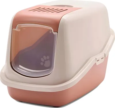 Produktbild von SAVIC Katzentoilette Nestor champagner-rose/terrakotta