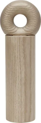 Image de OYOY LIVING Moulins à sel et à poivre L7.5 x W7.5 x H22 beige