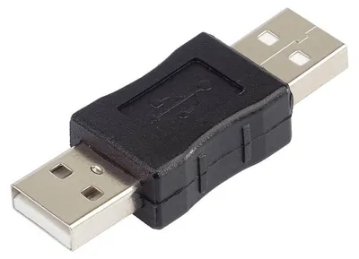 Productafbeelding van USB 2.0 A-A adapter, mannelijk/mannelijk