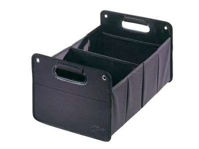 Produktbild von CB Präsentwerbung GmbH CBag schwarz - Kofferraumtasche aus Polyester mit stabilem Boden - Klappbox, Kofferraumbox, Faltbox, Organizer, Autobox, Tasche, Auto, Kofferraum, Zubehör (schwarz)