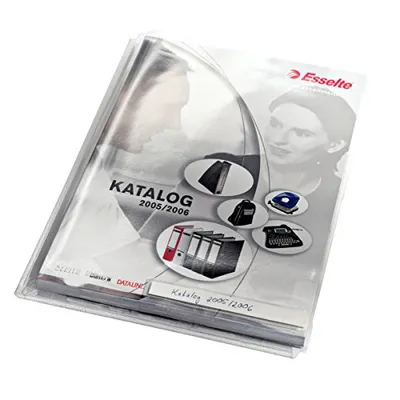 Produktbild von Esselte Leitz Sichthülle Maxi, A4, PVC, genarbt, farblos