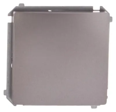 Image de Simon Basic Module D'interrupteur Simple Inox Métallisé