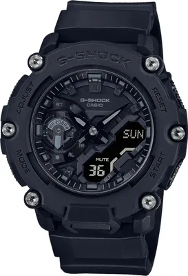 Zdjęcie produktu dla Casio - Zegarek na rękę - Męski - Chronograf - Kwarcowy - G-Shock - GA-2200BB-1AER