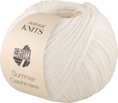 Produktbild von Lana Grossa - Summer Cashmere 0001 weiß