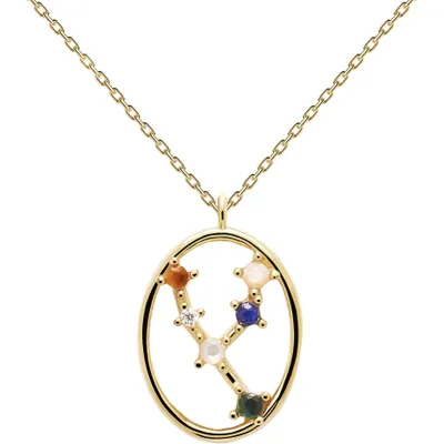 Produktbild von PDPAOLA Halskette STERNZEICHEN 18K gold plated silver gold