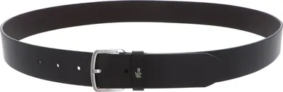 Productafbeelding van LACOSTE Leer riem Plain Leather Belt W85 Dragonfly Used donkerbruin
