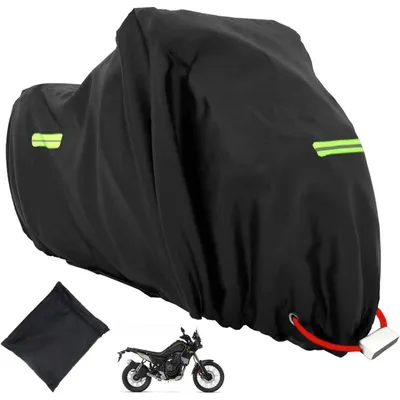 Produktbild von Motorrad Abdeckplane Outdoor 210D Oxford wasserdicht UV-beständig 265x105x133cm
