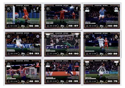 Produktbild von Topps - Match Attax Champions League 2025/26 - Trading Cards - Alle 9 Counter Attax Karten