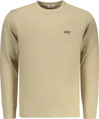 Produktbild von Beiges Herren-Sweatshirt ohne Reißverschluss – Stilvoll & Gemütlich