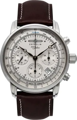 Produktbild von Zeppelin 8620-1 Herrenuhr 100 Jahre Zeppelin Autom. Chrono Sternwarte Glashütte 42mm 5ATM