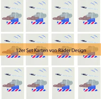 Produktbild von Collagenkarte - Gute Zeit 12er Set