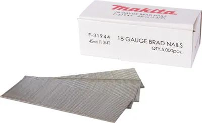 Produktbild von Makita 18 Ga Stauchkopfnagel Box Draht Ø 1,2 Mm, 45 Mm (5.000 Stück )