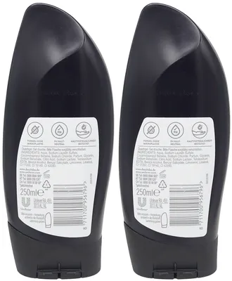 Produktbild von 2x duschdas Duschgel FOR MEN 250ml Shampoo 2-in-1 mit Zitrusduft