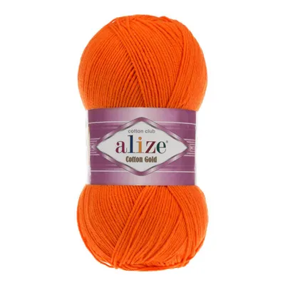 Produktbild von 100g Strickgarn Alize Baumwolle Gold Uni Klassikgarn Häkelgarn Strick-Wolle
