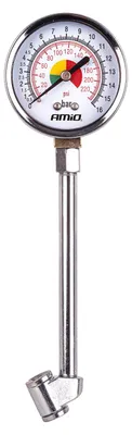 Productafbeelding van Bandenspanningsmeter voor vrachtwagens 15 bar PG-15 Amio 01708