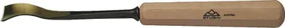 Produktbild von STUBAI Stemmeisen Stechbeitel Serie 52 - Form 36 | Verkehrt gekröpftes Hohleisen 50 mm, mit Holzgriff, für Figurenarbeiten, zur präzisen Bearbeitung von Holz, für Schreiner Tischler