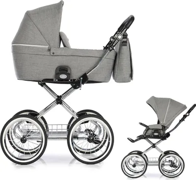 Produktbild von Coss Classic 2 in 1 inkl. Sportsitz und Zubehör in Farbe Grey - erhältlich in 3 weiteren Farben