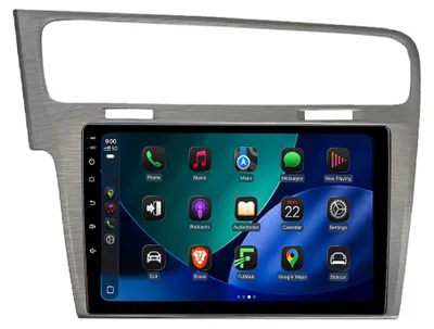 Produktbild von Android Autoradio 10 Zoll 64GB für VW Golf 7 (2012–2017) mit CarPlay & Android Auto Navigation & Bluetooth