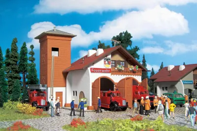 Zdjęcie produktu dla Vollmer 43761 Remiza strażacka 112