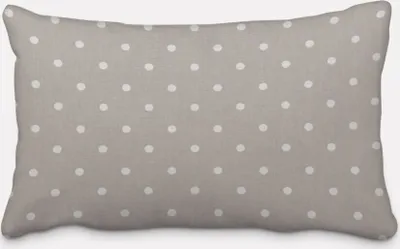 Produktbild von SCHÖNER LEBEN. Kissenhülle Full Stop Punkte grau weiß div. Größen Größe 60x80cm (HxB) 60x80cm (HxB) Größe