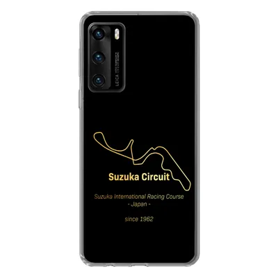 Produktbild von MuchoWow® Handyhülle Schutzhülle Hülle für Huawei P40 Suzuka - F1 - Rennstrecke Silikon Softcase Handy Hülle - Handytasche