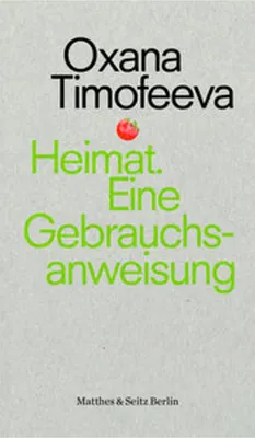 Produktbild von Heimat. Eine Gebrauchsanweisung