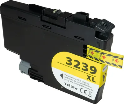 Image de Cartouche d'encre compatible avec Brother LC-3239 XL-Y Jaune pour HL-J6000DW, HL-J6100DW, MFC-J5945DW, MFC-J6945DW, MFC-J6947DW