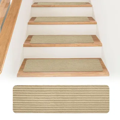 Produktbild von Set mit 15 rutschfesten Treppenmatten, 55 x 22 cm